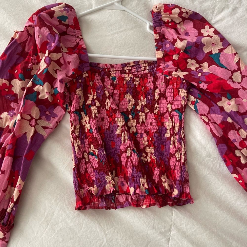 Free people floral top